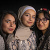 Nour, Sara und Heba Almohamad Alfadel
