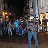 Die Klepfer in Rottweil setzen ein Zeichen gegen die sogenannten Corona-Spaziergänger.