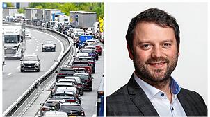 Der Schweizer Nationalrat Simon Stadler will gegen den Stau am Gotthard vorgehen.
