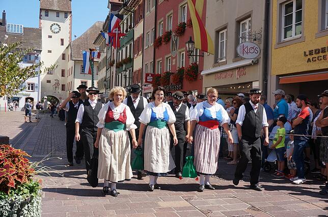 Bild 25: So schön war der Festumzug der 551. Waldshuter Chilbi