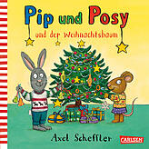 Pip und Posy und der Weihnachtsbaum von Axel Scheffler, 26 ungezählte Seiten, Hamburg: Carlsen 2018.