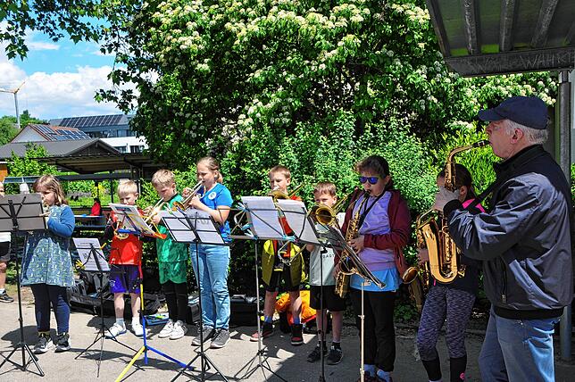 Bild 28: Bilder vom Sponsorenlauf der Grundschule Leimbach
