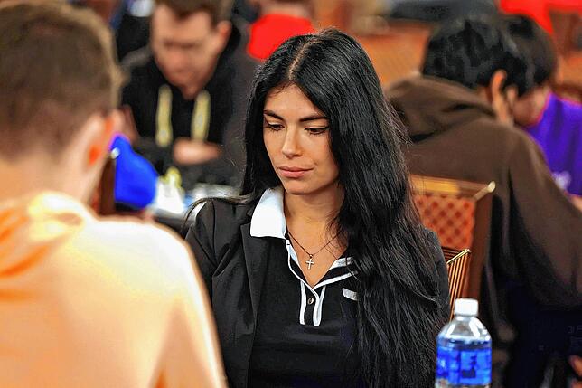 Priscilla DiLaura bei einem Schachspiel der National Open in Las Vegas.