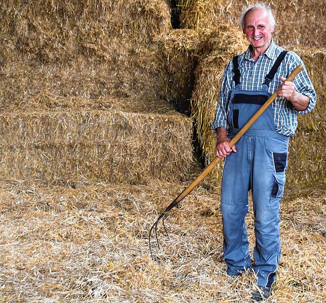 Landwirt Alfred Kaltenbach aus Kleinstadelhofen hat die Hilfsaktion initiiert und engagiert sich zudem bei den „Freien Bauern“.