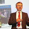 Großer Auftritt: Vor 700 Besuchern stand Oberbürgermeister Martin Gruner beim Neujahrsempfang in der Stadthalle Tiengen auf der Bühne.