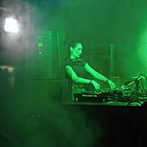 DJane Lilly Palmer war am Freitag eine der Headliner des Gute-Zeit-Festivals.