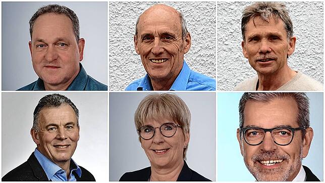 Die sechs Stimmenköniginnen und Stimmenkönige in Brigachtal.