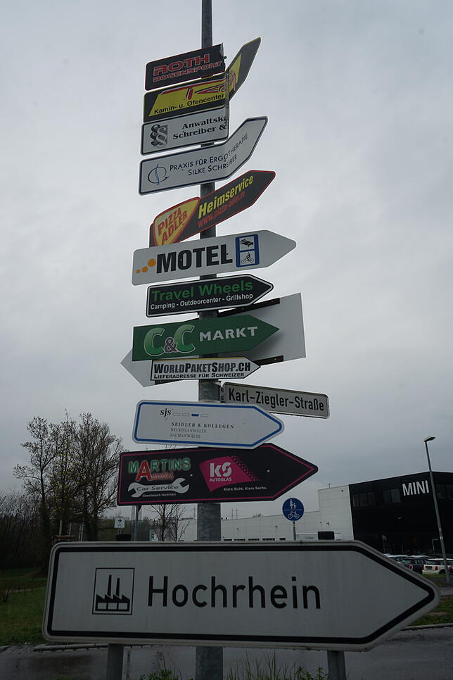 Das Angebot im Gewerbepark Hochrhein ist vielfältig.