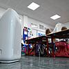 Ein mobiler Luftfilter in einem Klassenzimmer, ob sie wirklich Sinn machen, darüber scheiden sich die Geister.