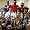 Sieben Narrenzünfte stellten ihren Fahrplan zur Fasnet vor (von links): Manfred Hiller (Schimmelreiter), Andreas Schnee (Moofanger), ...