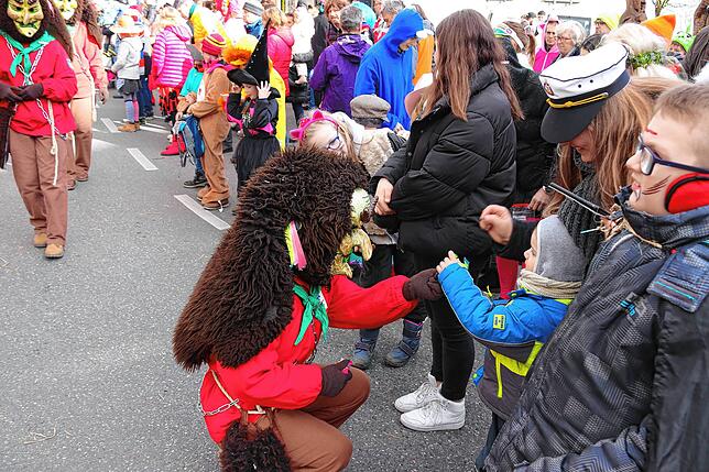 Bild 15: Bilder vom Fasnetssunntig-Umzug in Markdorf (Teil 1)