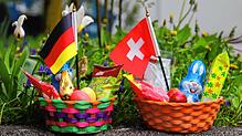 Ist es deutlich teurer, seinen Osterkorb in der Schweiz zu füllen? Wir haben es getestet und Sie können die Preise raten.