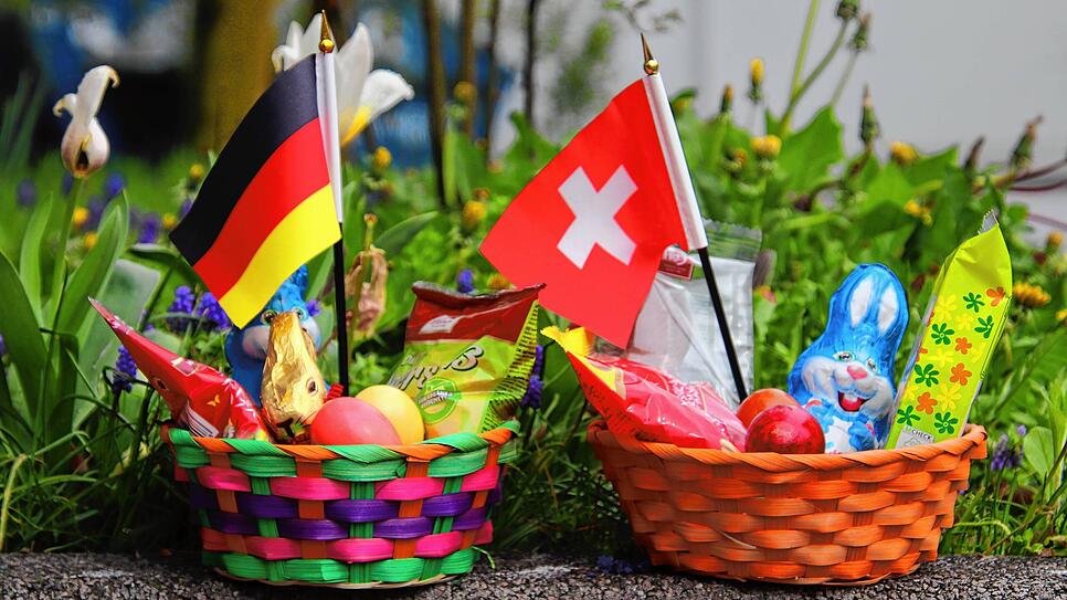 Ist es deutlich teurer, seinen Osterkorb in der Schweiz zu füllen? Wir haben es getestet und Sie können die Preise raten.