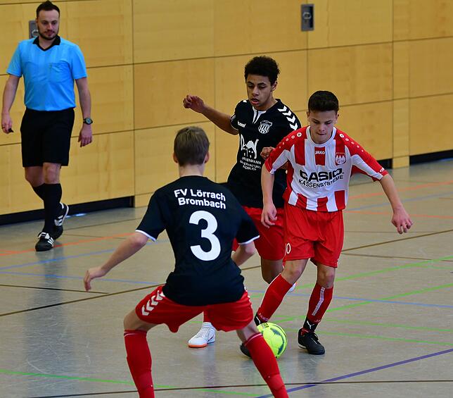 Bild 4: U15 des FV Lörrach-Brombach macht durch ein 8:1 gegen den FC Tiengen 08 den Gruppensieg klar