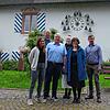 Beim Auftakttreffen in Wehr (von links): Amanda Frings (Landkreis Waldshut), Hartmut Fünfgeld (Universität Freiburg), Sven Geiger (Stadt ...
