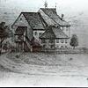 Am 1. August 1895 wurde die Vorhalle von Maria Schray abgerissen. Auch der äußere Treppenaufgang zur Empore wurde entfernt. Rechts ist ...