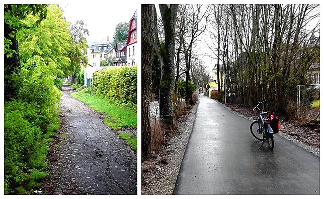 Der Brigachradweg wurde ausgebaut.