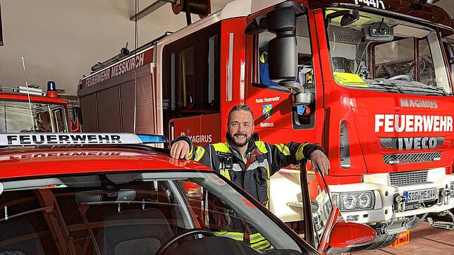 Andreas Fleckenstein ist neuer Kommandant der Freiwilligen Feuerwehr Meßkirch.