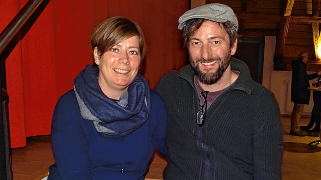Carolin Ast und Thomas Hinke wollen im freiwerdenden Sparkassengebäude in Heiligenberg einen Laden einrichten. Hier sollen die Bürger ...