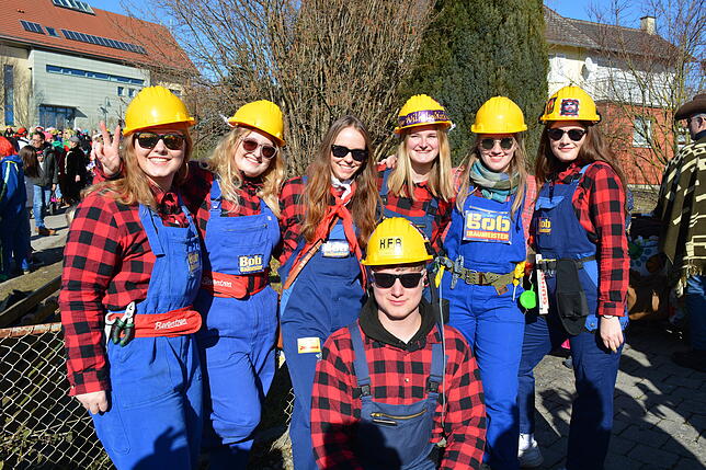Bild 36: Bilder vom Narrenbaumsetzen in Leimbach