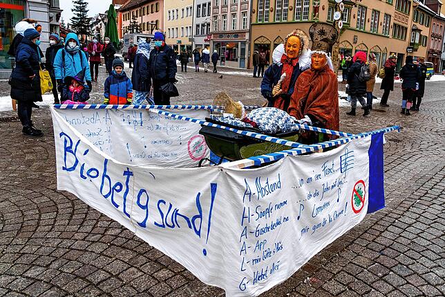 Bild 34: Fasnetmentig: So sieht es im Villinger Städtle aus