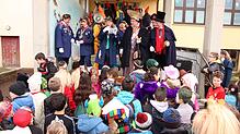 Schülerbefreiung an der Wiestorschule.