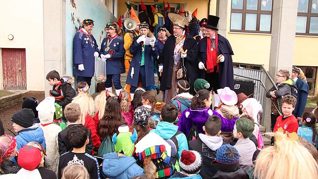 Schülerbefreiung an der Wiestorschule.