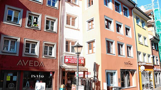Bild : Ein &bdquo;Tiny House&ldquo; aus dem Mittelalter: Das ist das schmalste Haus in Konstanz