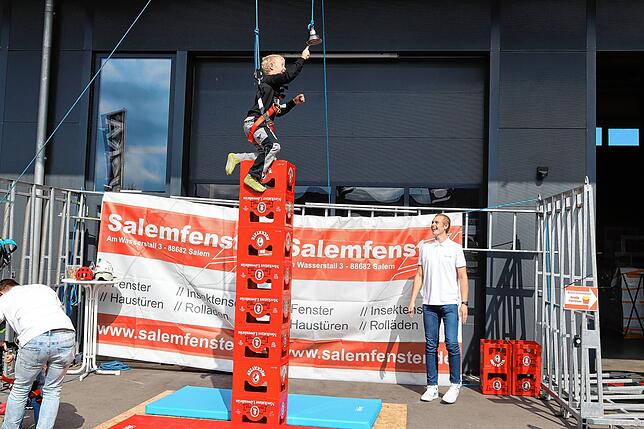 Bild 2: Volles Programm beim Gewerbetag in Salem
