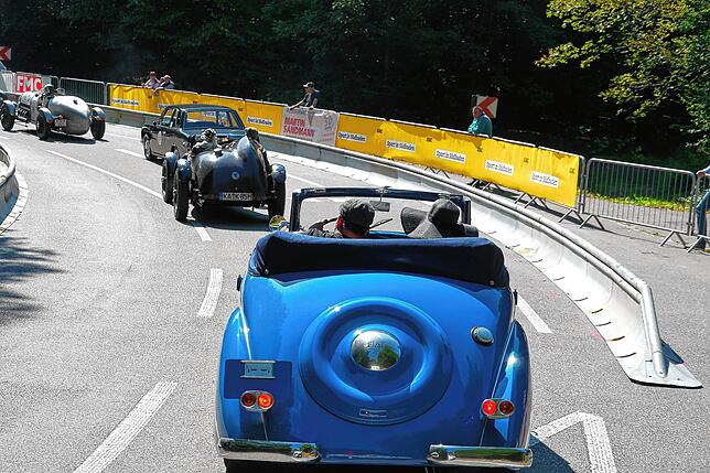 Bild 34: Die Oldtimer-Rallye Eggberg-Klassik am Samstag sorgt wieder für Begeisterung