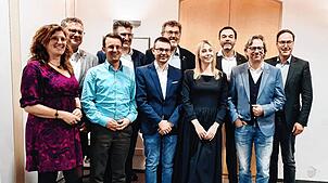 Sie kandidieren für die CDU für den Kreistag (von links): Heike Sonntag, Joachim Grüner, Simon Klaiber, Ralph Gerster, Philipp Dürr, ...