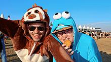 Bild : Wilde Outfits in Sicht: Das sind die modischsten Leute auf dem Southside Festival