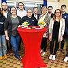 Die Mitglieder vom Ortsverband wählen den neuen Vorstand bei der Mitgliederversammlung. Im Bild von links Catharina Seidel, Thomas ...