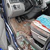 Blutspuren im Kleinbus Eine sechsstündigen Notoperation rettet Al Barjas das Leben
