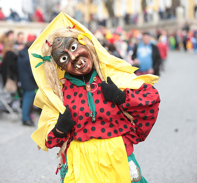 Bild 28: Bilder vom Fasnachtssonntag in Donaueschingen (Teil 2)