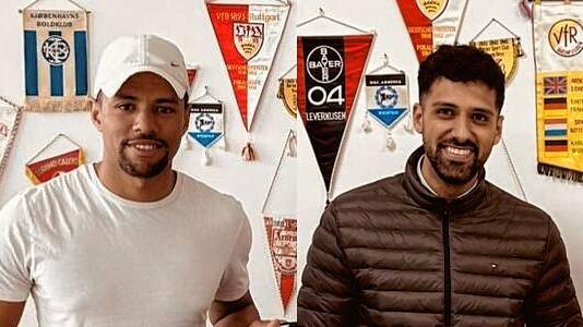 Neu beim FSV Rheinfelden: Julian Tschira (links) und Wissam Kassem erweitern den Kader des Landesliga-Spitzenreiters in der kommenden ...