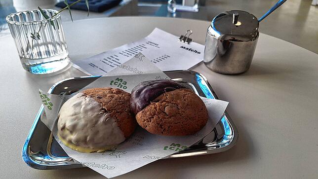 Die Cookies im Café Matcho.