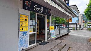 Die Postfiliale in der Tevesstraße in Blumberg. Das bisherige Serviceangebot hier endet vorläufig zum Monatsende August. Voraussichtlich ...