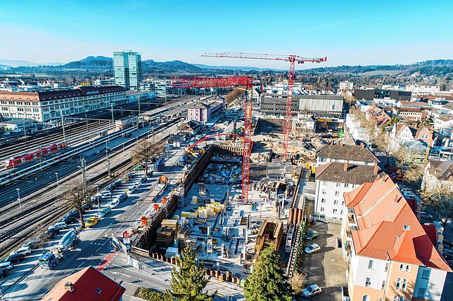 Bild 12: &bdquo;Cano zum Ersten&ldquo;: Wie sich der Bau des Singener Einkaufszentrums seit Oktober 2018 bis heute verändert