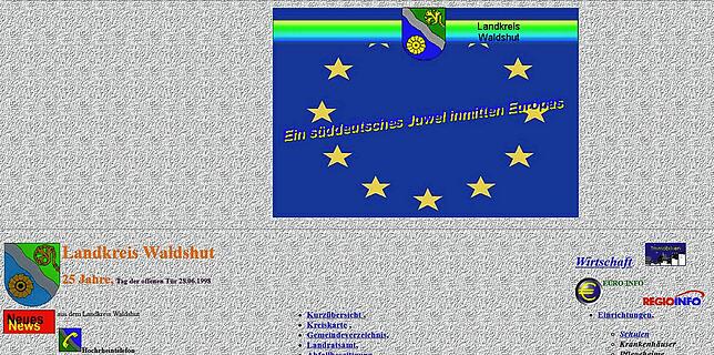 Bild 5: Digitale Zeitreise: So haben sich Webseiten aus der Region in drei Jahrzehnten verändert