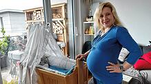 Die Wiege steht bereit für das besondere Baby: Patricia Mayer entbindet am Donnerstag, 29. Februar, ihren Sohn per Kaiserschnitt im ...