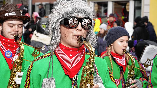 Wie wird die Fasnet-Stimmung 2022 in Villingen? Die Jugendkapelle der Harmonie (unser Foto aus dem Jahr 2020) hat wenigstens zwei feste ...