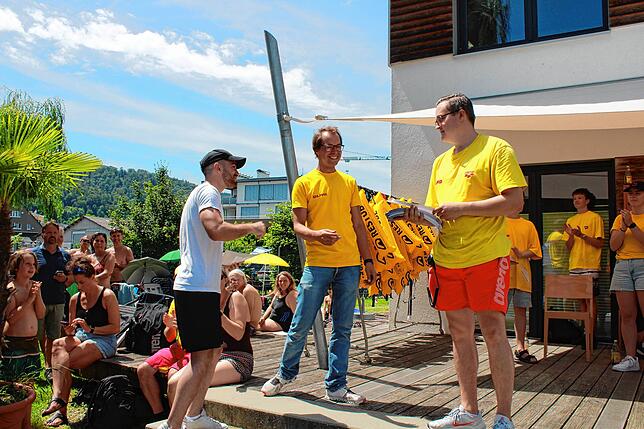 Bild 16: Bilder vom Seeschwimmen 2023 am See-Ende
