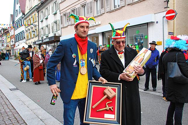 Bild 21: Bilder vom Narrenbaum-Setzen in Stockach Teil 3