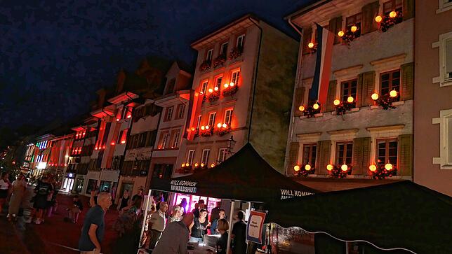 Bild 24: Romantische Stimmung in der Kaiserstraße in Waldshut - Die schönsten Eindrücke
