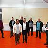 Wollen gemeinsam dafür sorgen, dass die Menschen in der Ukraine mit dem Wichtigsten versorgt sind (v.l.): Josef Gabele, Eduard Schöner, ...