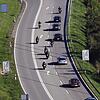 Wie beliebt der Randenaufstieg der B 314 bei Motorradfahrern ist, zeigt dieses Bild nach der unfallträchtigen Sonnenhofkurve. Bild: ...
