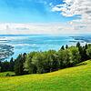 Vom Pfänder haben Besucher einen fantastischen Ausblick auf den Bodensee.