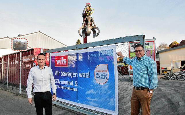 Lastwagen, Bagger und Hochdruckreiniger: Alle Dieselmotoren der Firma Bernd Witz in Villingen laufen nun mit einem emissionsarmen ...