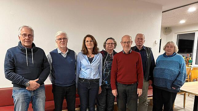 Die Kandidaten der SPD für den Gemeinderat (von links): Stefan Giesel, Ulrich Jehle, Birgit Helms, Barbara Bahsitta, Dietrich Siebörger, ...